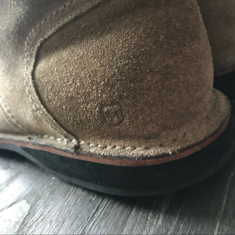 Andrew marc chukka suede boot